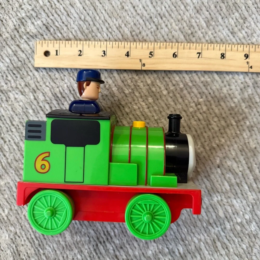 Thomas & Friends Percy No. 6 Push n‎ Go Train Toy 2004 Gullane